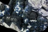 Deep Blue Fluorite Crystals - China #64111-2